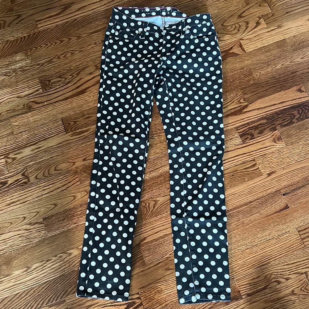 Kate spade polka dot jeans